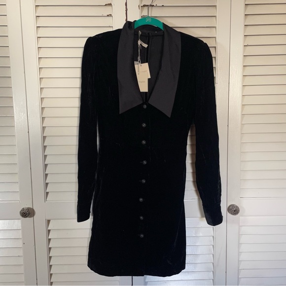 Favorite Daughter the Dynasty Dress in Black - Picture 3 of 6